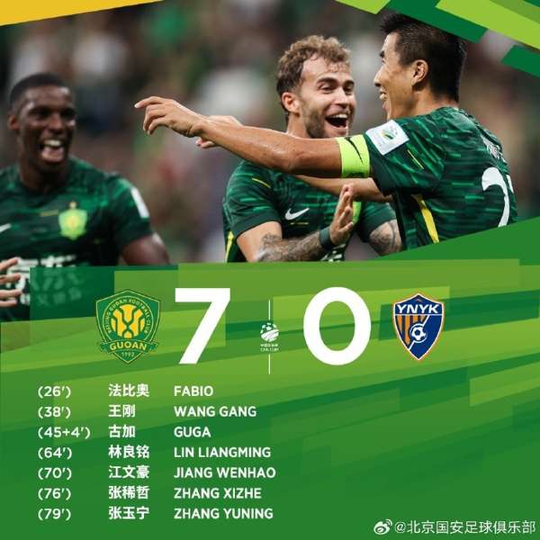 国安第七次挺进足协杯决赛，剑指队史第五冠