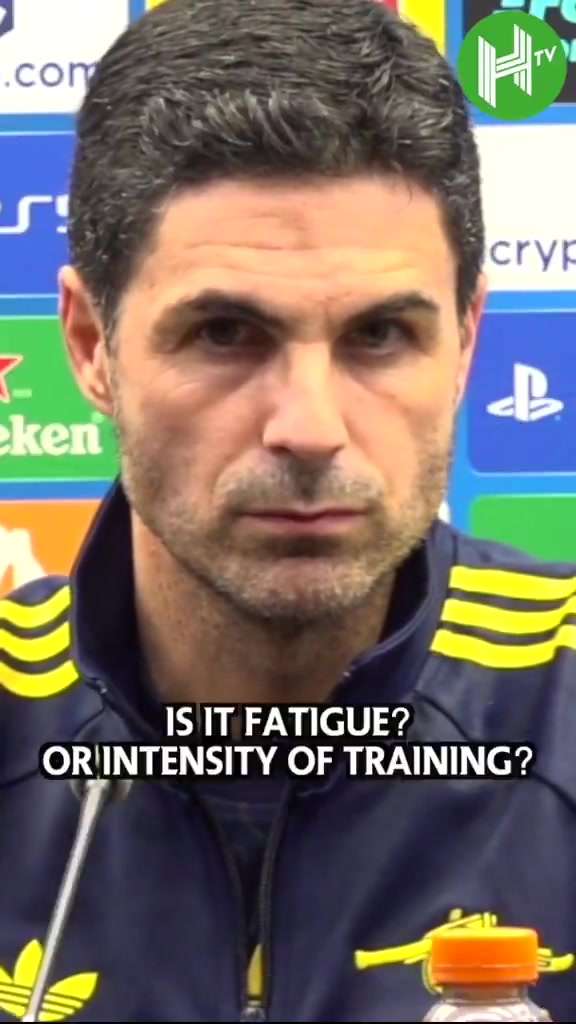 阿尔特塔驳斥训练致伤论：赛程密集让枪手陷入伤病循环