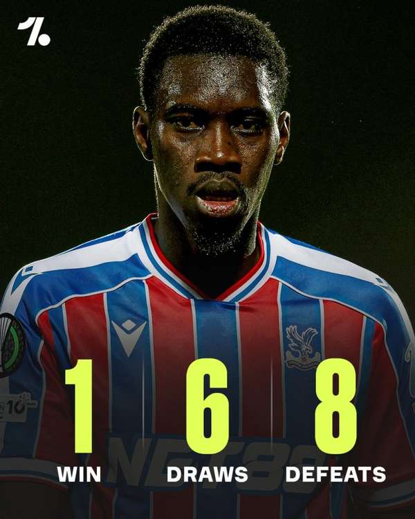 伦敦之鹰折翼：水晶宫15战仅1胜 狼队来访能否触底反弹？